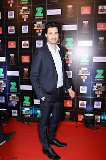 Sunny Leone Husband Daniel Weber on the Red Carpet Of Zee Cine Awards 2017 Exclusive 002